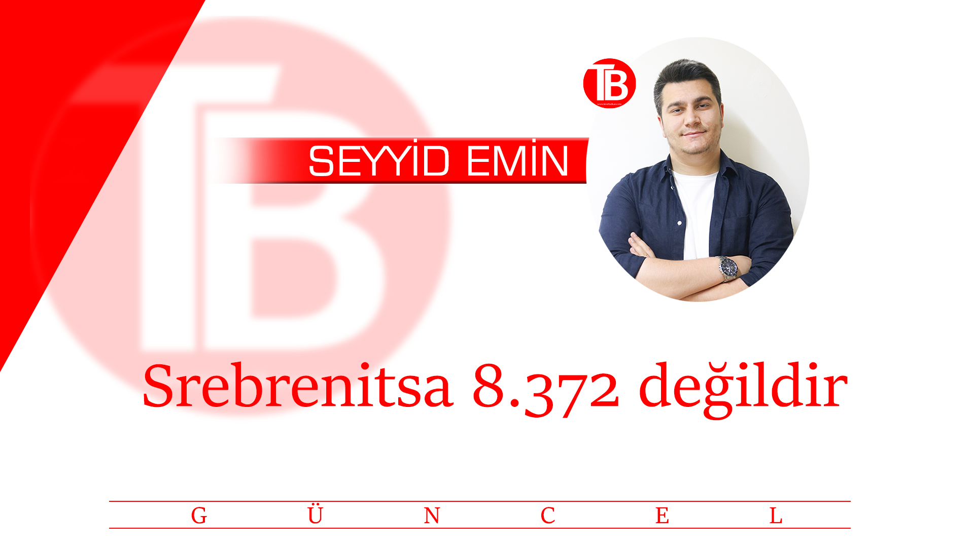 Srebrenitsa 8.372 değildir