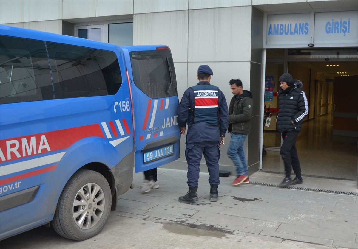 “Burası Yunanistan” denilerek Tekirdağ’a bırakılan 11 düzensiz göçmen yakalandı