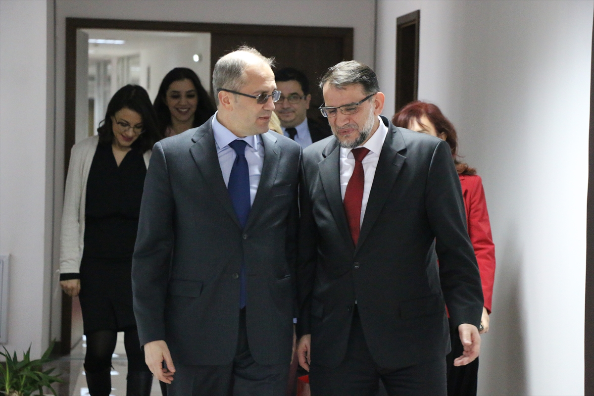 Büyükelçi Sekizkök, Anayasa Mahkemesi Başkanı Murat  ile de görüştü