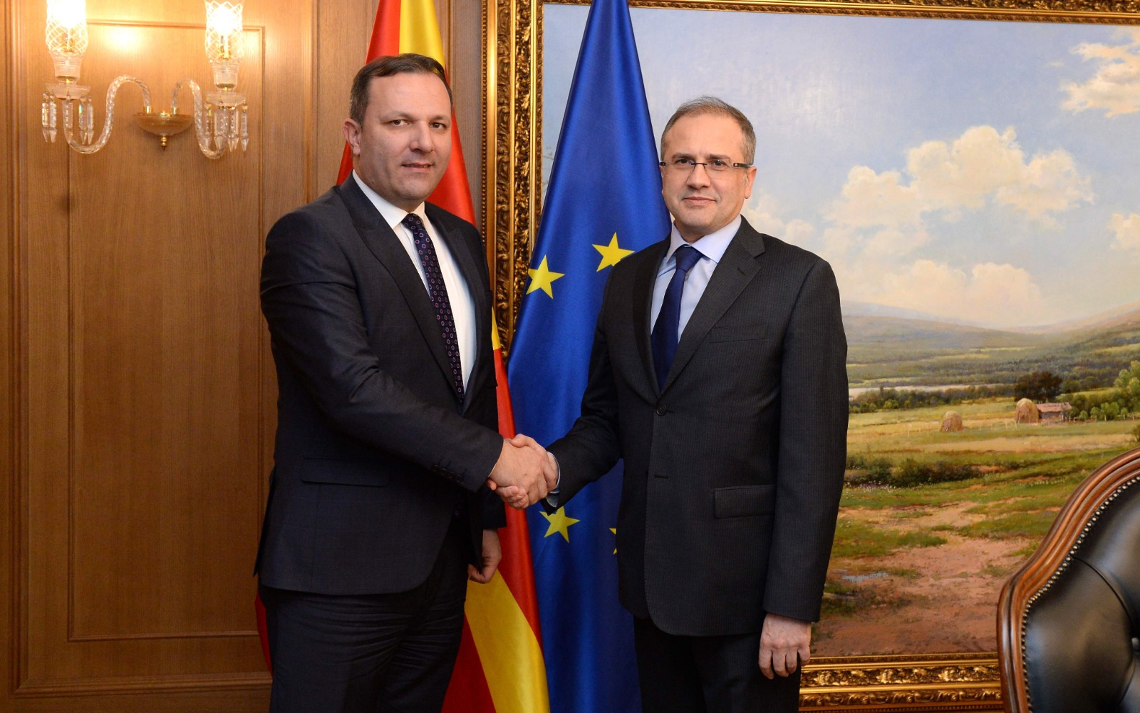Başbakan Spasovski, Büyükelçi Sekizkök ile görüştü