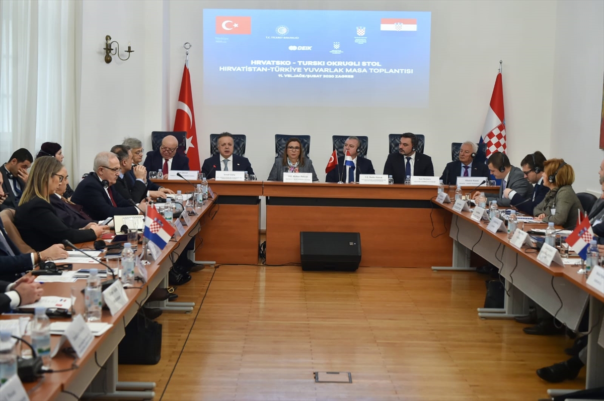 Türkiye-Hırvatistan Yuvarlak Masa Toplantısı
