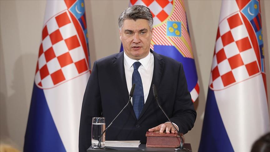 Hırvatistan’ın yeni Cumhurbaşkanı Zoran Milanovic yemin etti