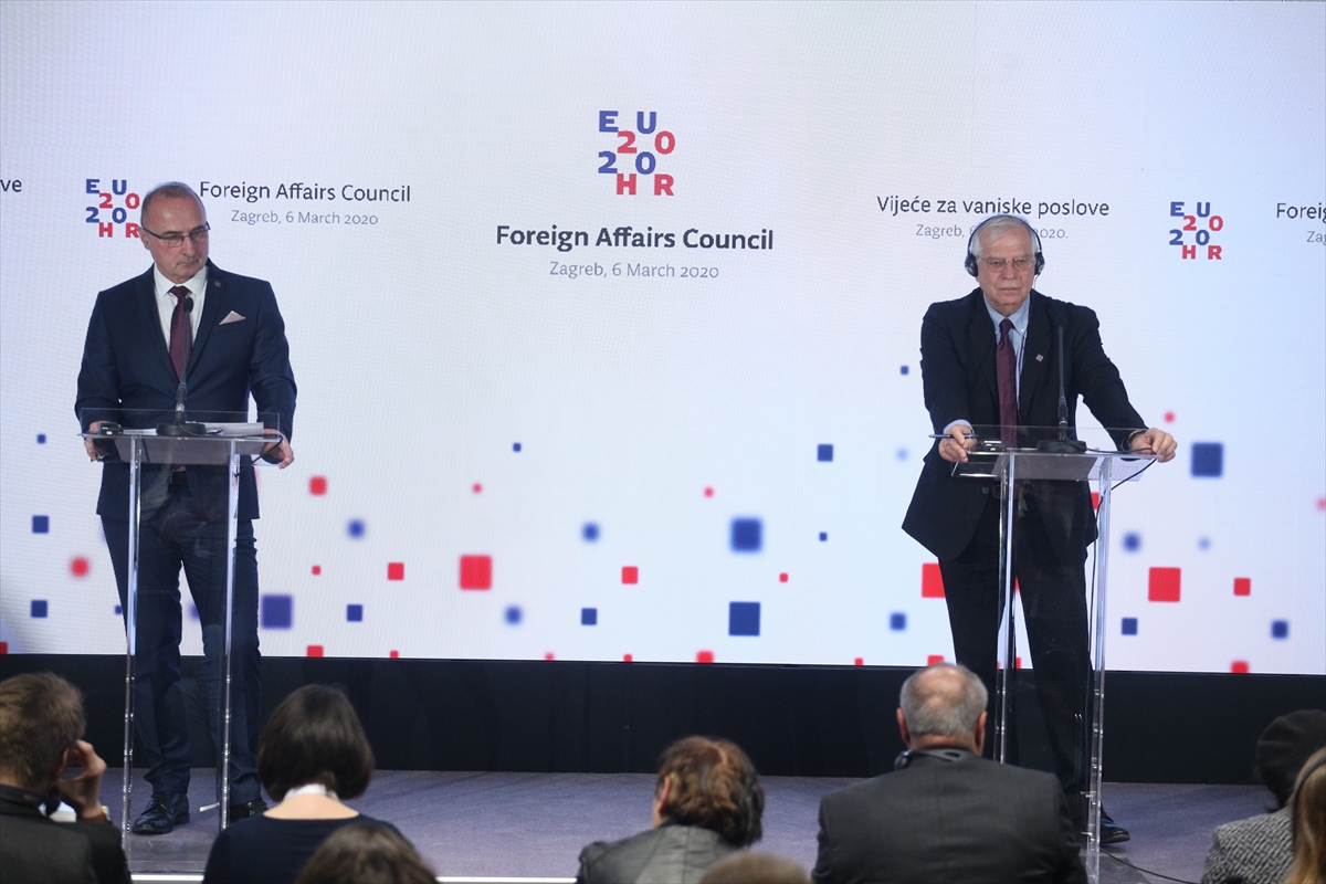 AB Dışışleri Bakanları olağanüstü toplantısı Hırvatistan’da yapıldı