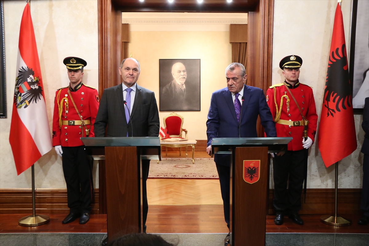 Avusturya Ulusal Meclisi Başkanı Sobotka, Arnavutluk’u ziyaret etti