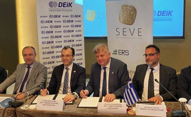 DEİK ve Yunan ihracatçılar iyi niyet anlaşması imzaladı