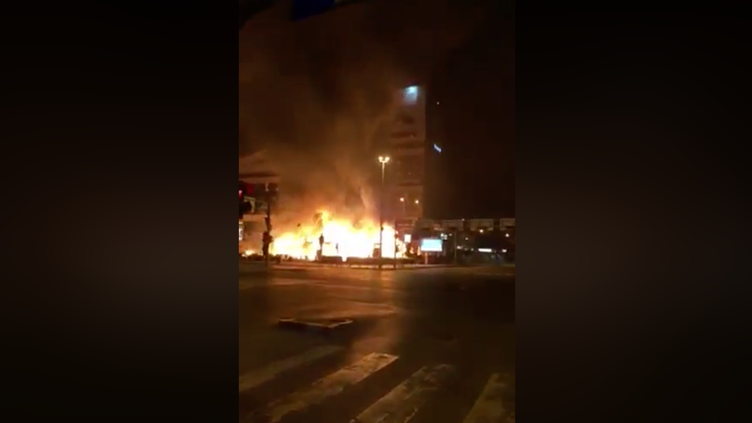 “Mavrovka”da büyük yangın