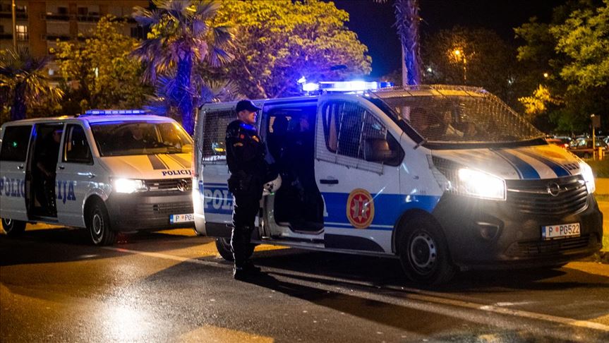 Karadağ’daki protestolarda 26 polis yaralandı