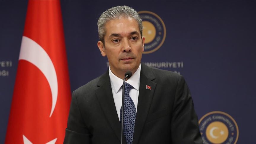 Türkiye Dışişleri Sözcüsü Aksoy’dan ‘Yunan Savunma Bakanı’nı taşıyan helikopterin taciz edildiği’ iddiasına tepki