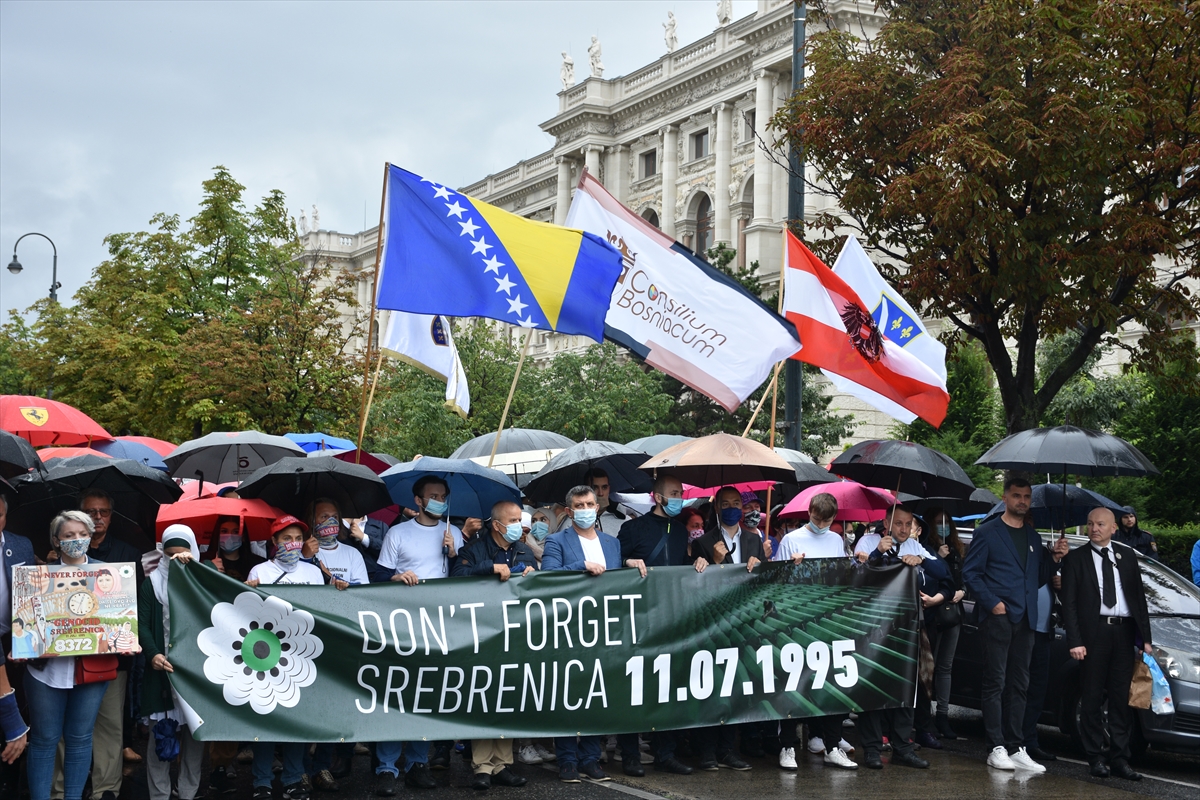Avusturya’da Srebrenitsa Soykırımı kurbanları anıldı