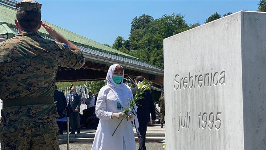 Dünya liderleri, Srebrenitsa Soykırımı Anma Töreni’ne video mesajlarla katıldı
