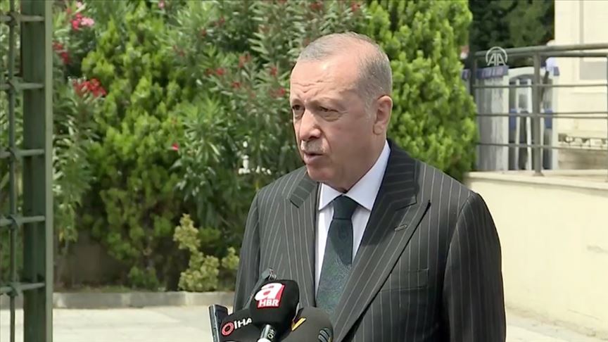 Cumhurbaşkanı Erdoğan: Ayasofya’nın bu süreci bizim iç egemenlik meselemizdir