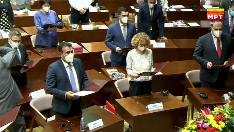 Kuzey Makedonya’da yeni hükümet güvenoyu aldı