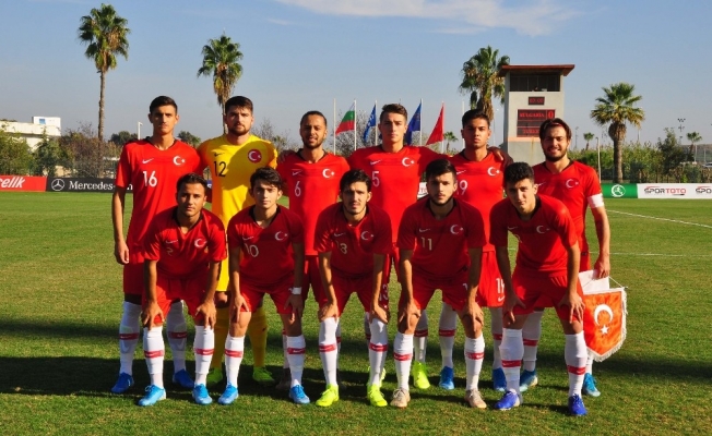 Türkiye Genç Milli Futbol Takımı’nın Bulgaristan maçları aday kadrosu açıklandı