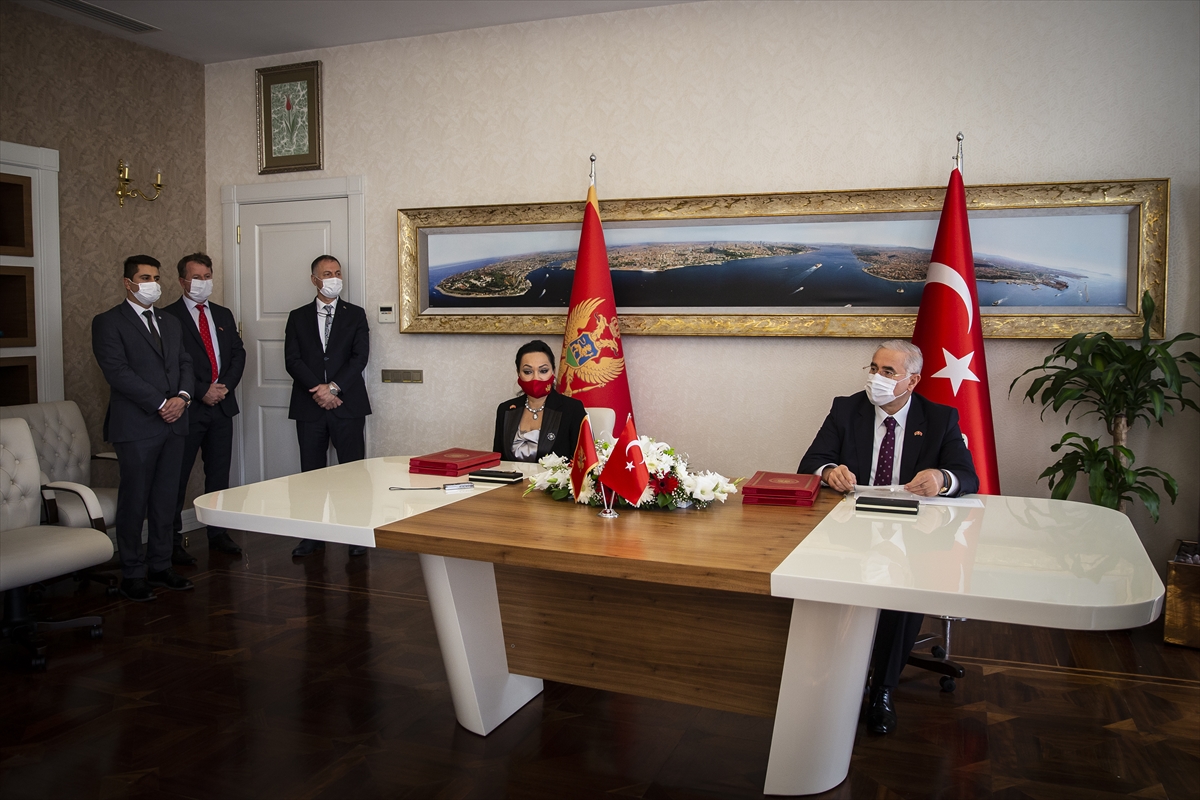 Karadağ Yüksek Mahkeme Başkanı ve üyeleri Ankara’da