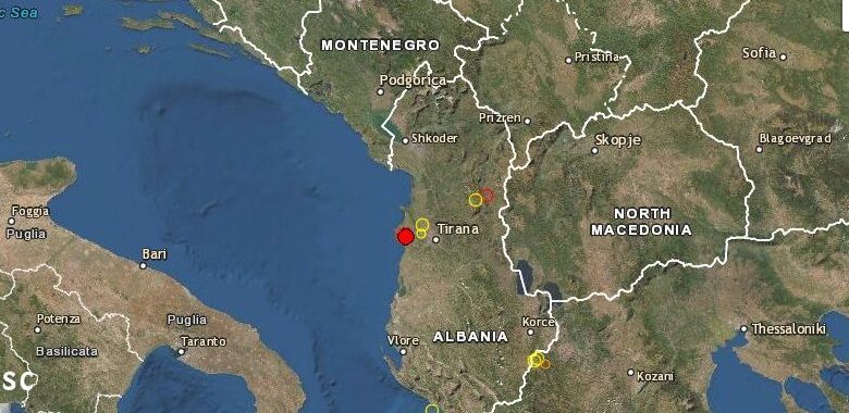 Arnavutluk’ta meydana gelen deprem Kalkandelen ve Gostivar’da hissedildi