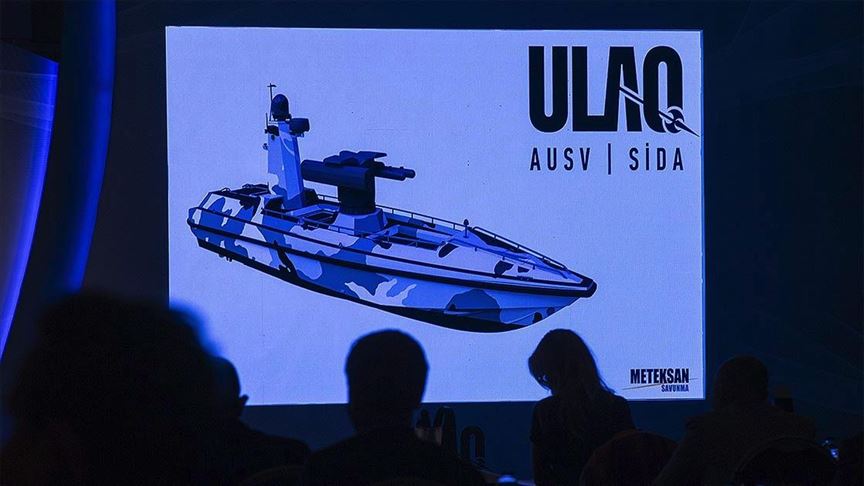 Türkiye’nin ilk silahlı insansız deniz aracı tanıtıldı