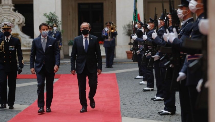 Kosova Başbakanı Hoti, İtalyan mevkidaşı Conte ile görüştü