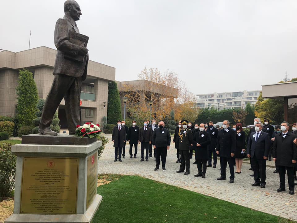 Mustafa Kemal Atatürk, başkent Üsküp’te anıldı
