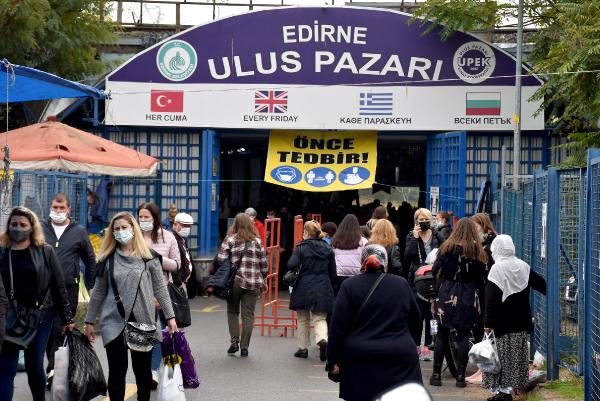 Edirne’ye 1 ayda 232 bin Bulgaristan vatandaşı geldi