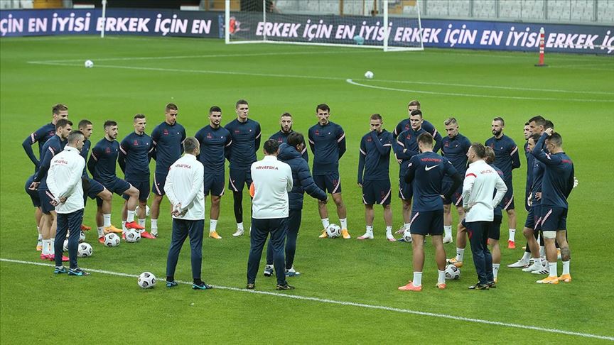 Hırvatistan, Türkiye maçının hazırlıklarını tamamladı