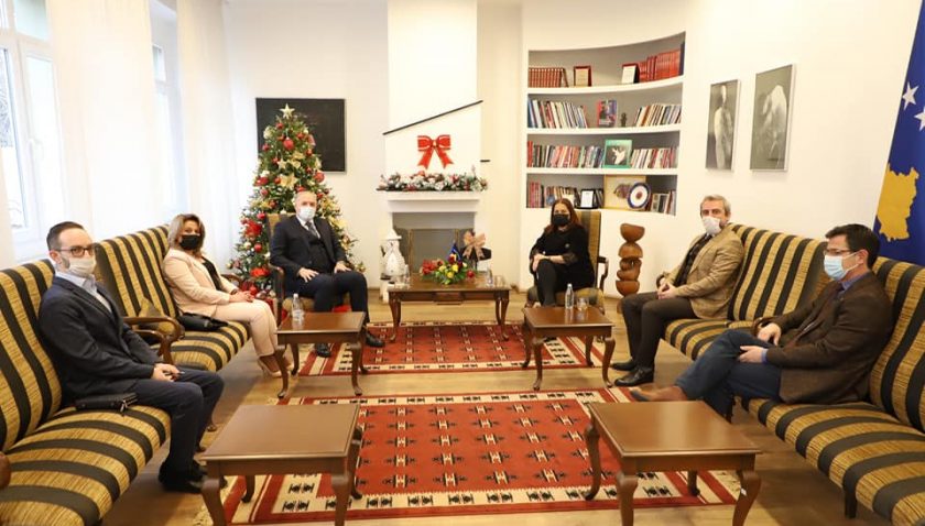 Prizren’de Türk Kültür Merkezi’nin inşa edilmesi görüşüldü