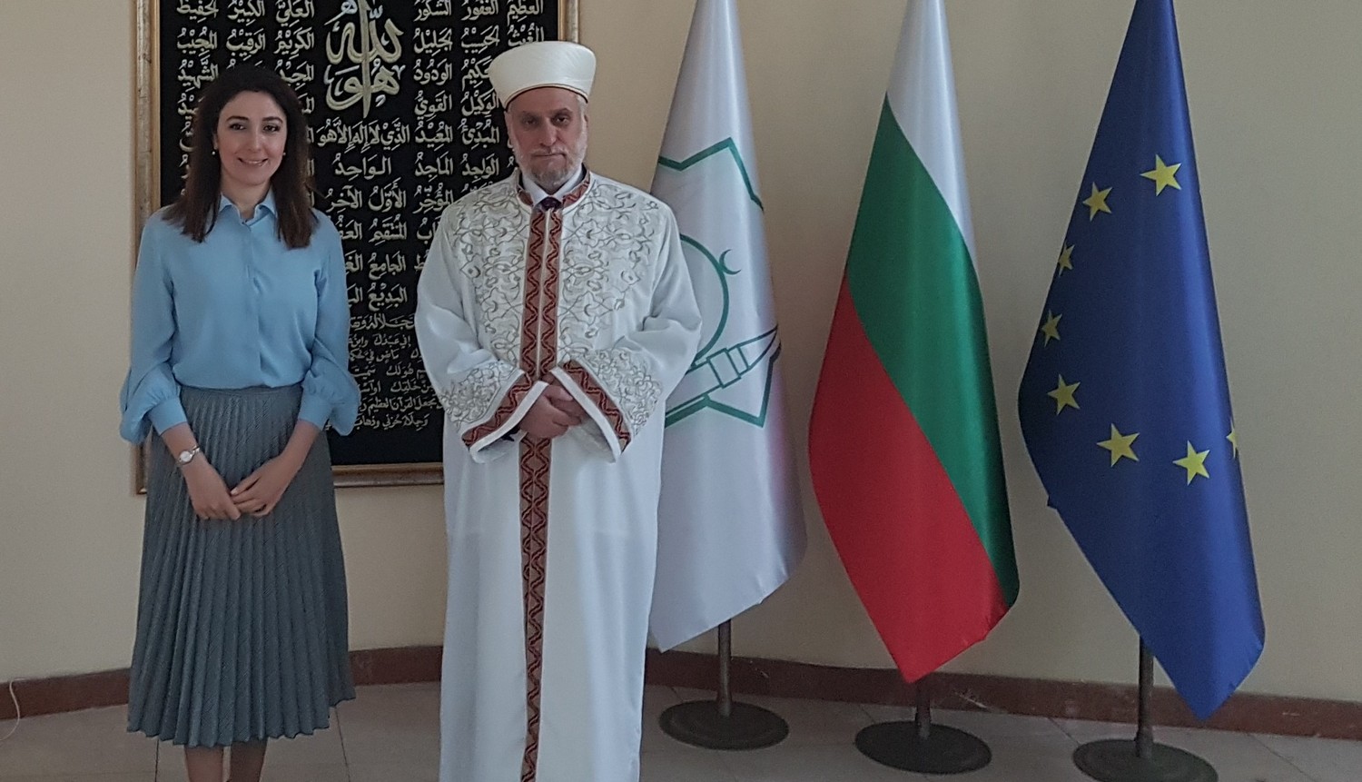Bulgaristan Başmüftüsü, Azerbaycan Büyükelçisi ile görüştü