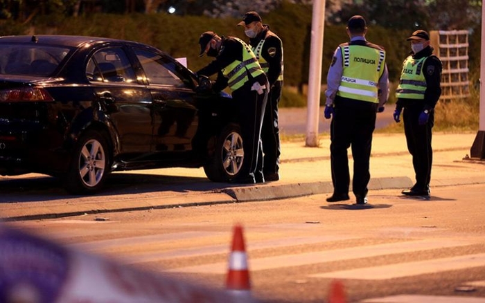 Başkent Üsküp’te 188 trafik cezası kesildi