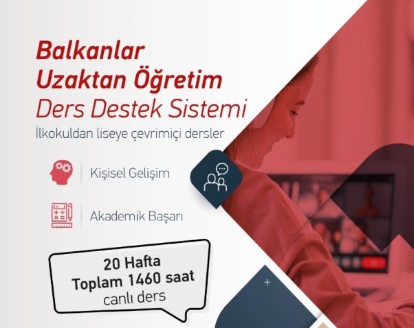 “Balkanlar Uzaktan Öğretim Ders Destek Sistemi”ne kayıt ve canlı derse katılım aşamaları