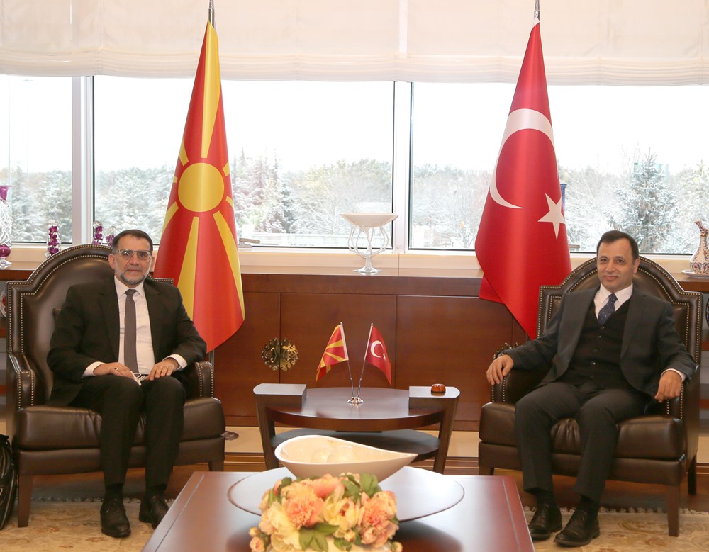 AYM Başkanı Salih Murat, Zühtü Arslan ile görüştü
