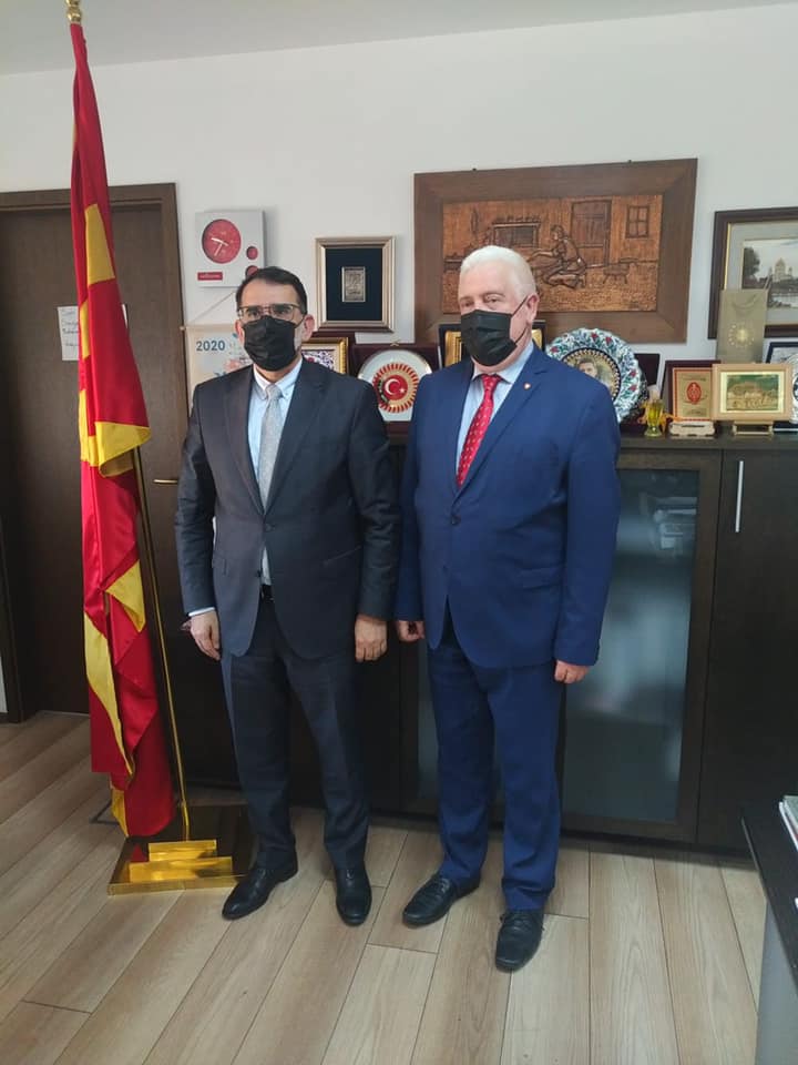 Arnavutluk Büyükelçisi’nden AYM Başkanı Murat’a ziyaret
