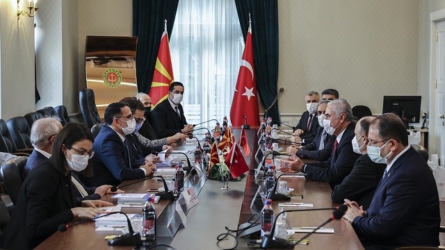 Kuzey Makedonya Anayasa Mahkemesi heyeti Yargıtayı ziyaret etti