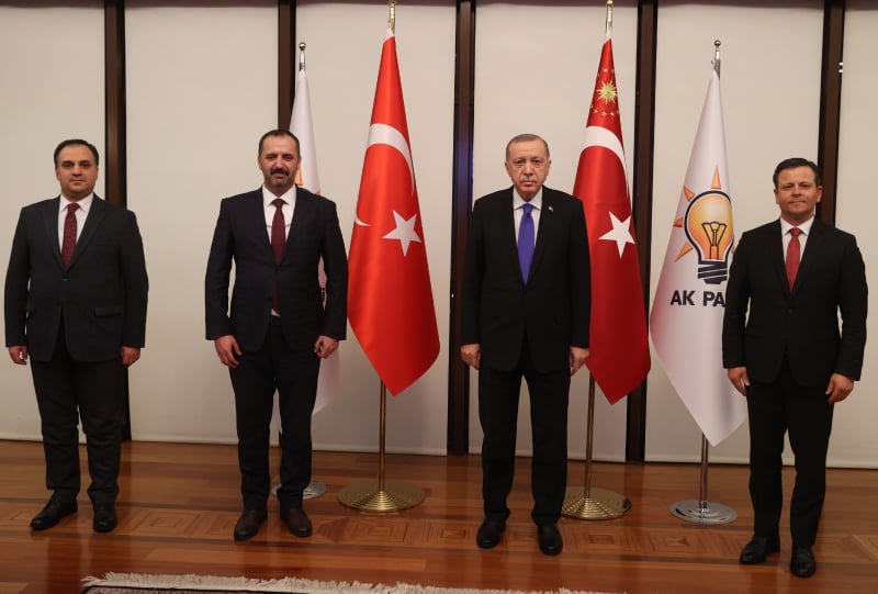 Cumhurbaşkanı Erdoğan, MATÜSİTEB heyetini kabul etti