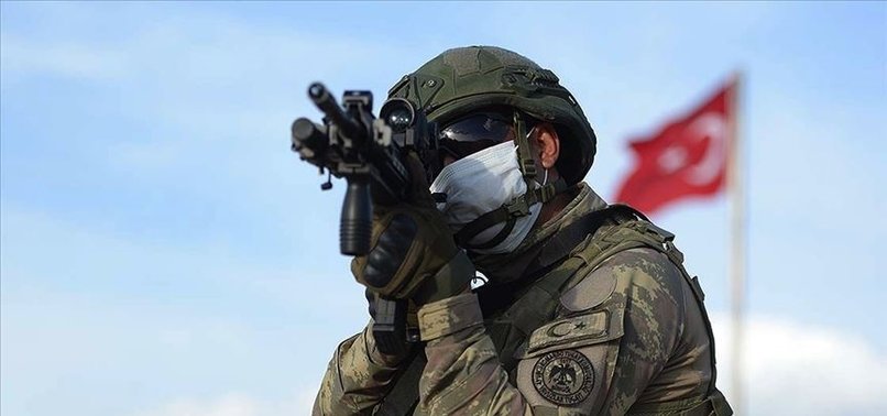 Barış Pınarı bölgesine saldırı girişiminde bulunan 4 terörist etkisiz hale getirildi