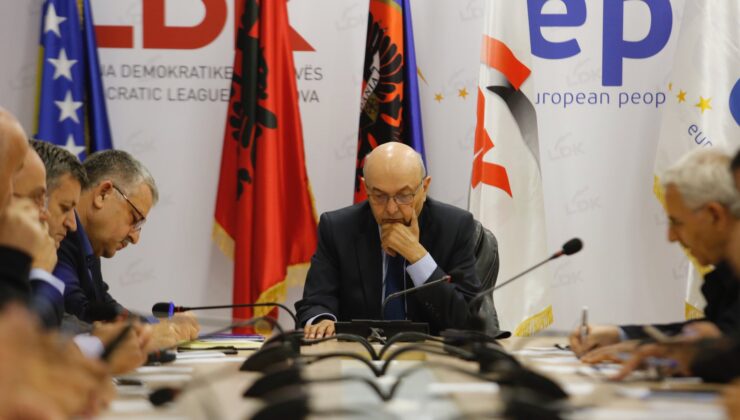 Kosova’da LDK Genel Başkanı görevinden istifa etti