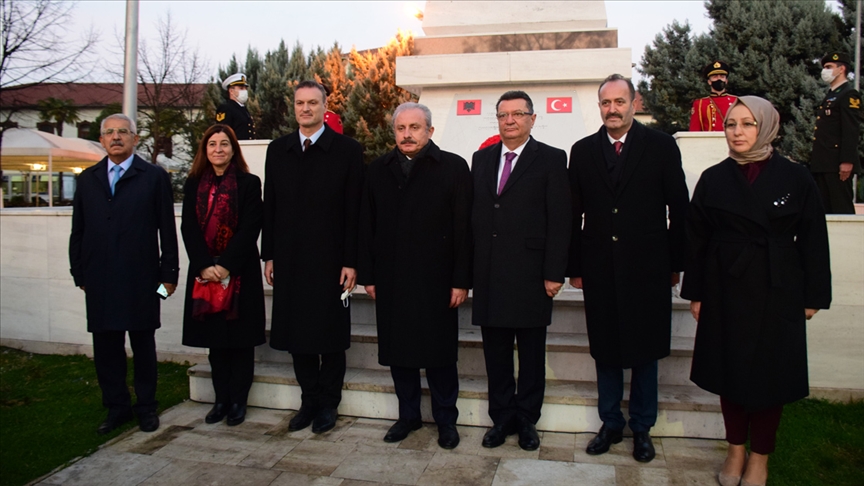 TBMM Başkanı Şentop: Türkiye-Arnavutluk arasındaki her türlü iş birliğinin önemli olduğuna inanıyoruz