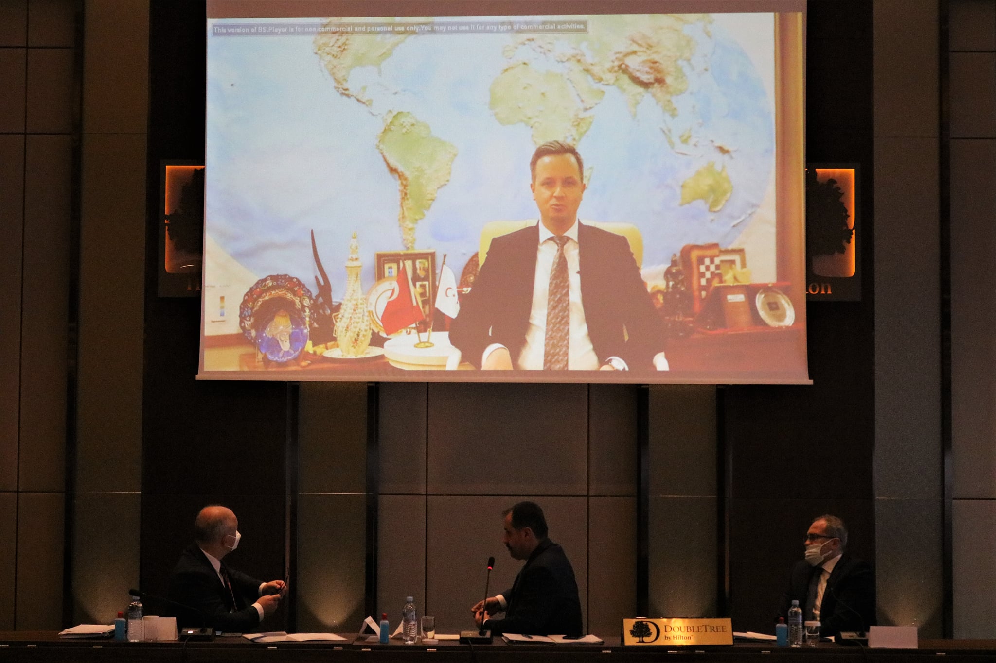TİKA Başkanı Serkan Kayalar tarihi çalıştaya video mesaj gönderdi