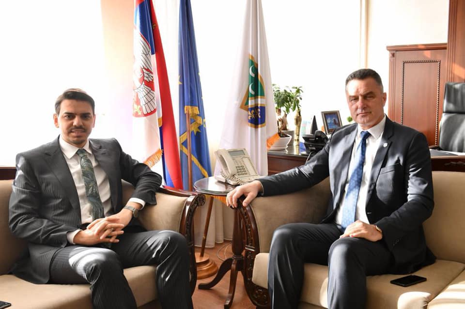 YTB Başkanı Eren, Novi Pazar Belediye Başkanı Biševac ile görüştü