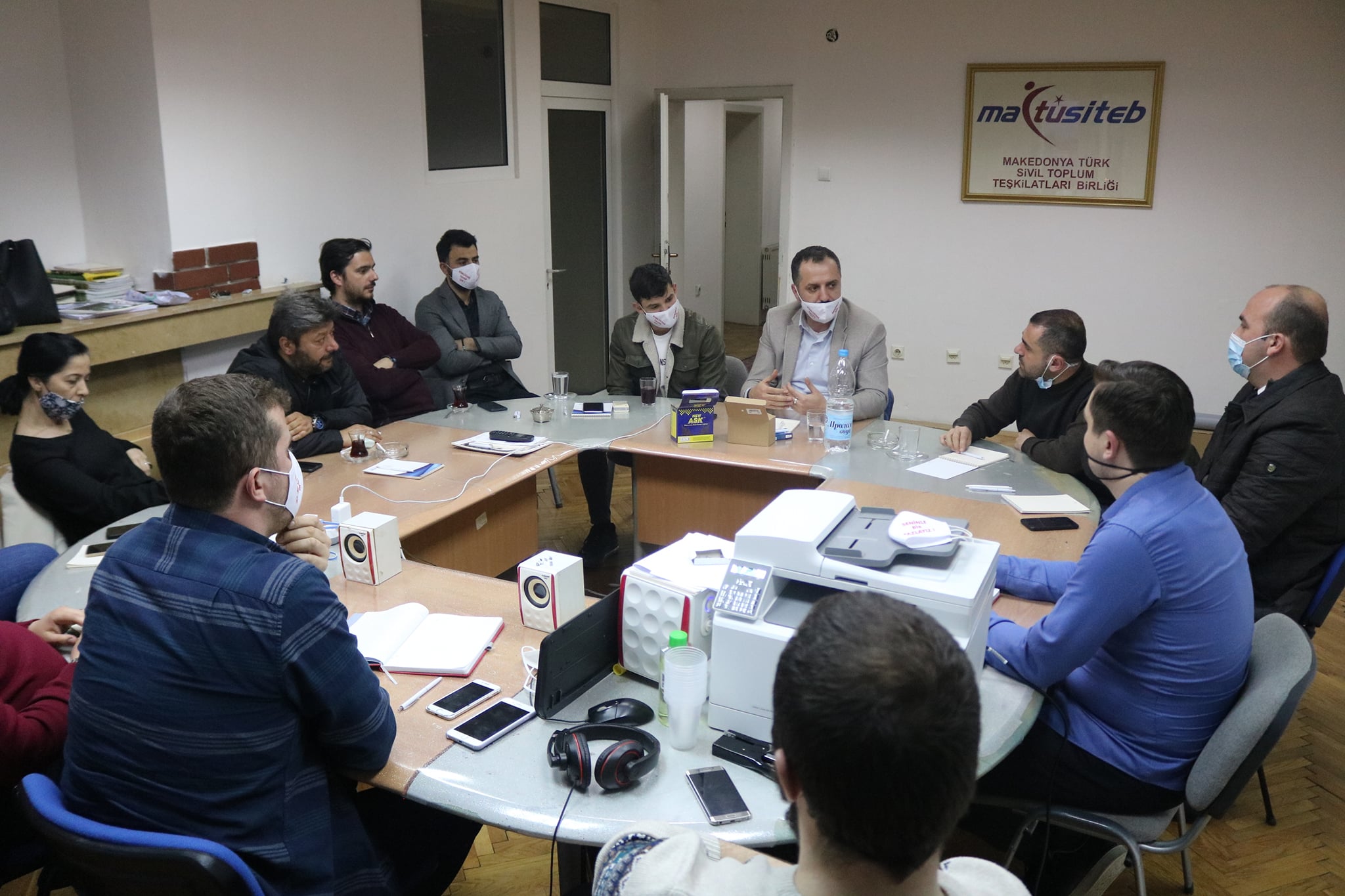 MATÜSİTEB’te Çayır ve Butel belediyeleri koordinasyon toplantısı düzenlendi