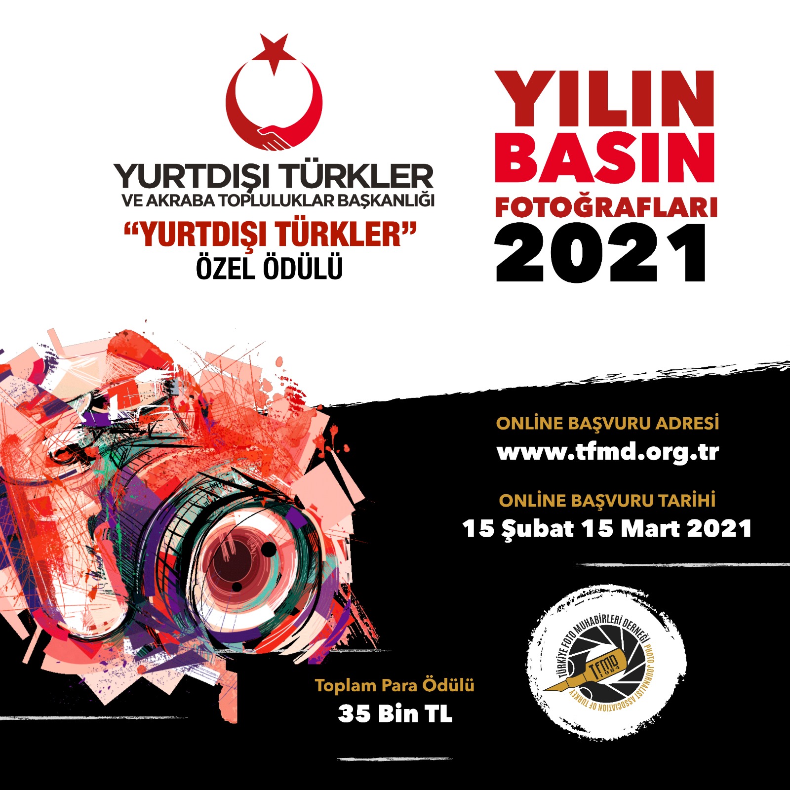 Yılın Basın Fotoğrafları Yarışması’nda “YTB Yurtdışı Türkler Özel Ödülü” verilecek