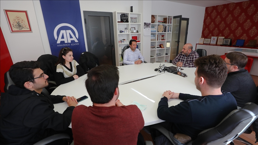 Türk Kızılay heyeti, AA’nın Bosna Hersek’teki ofisini ziyaret etti