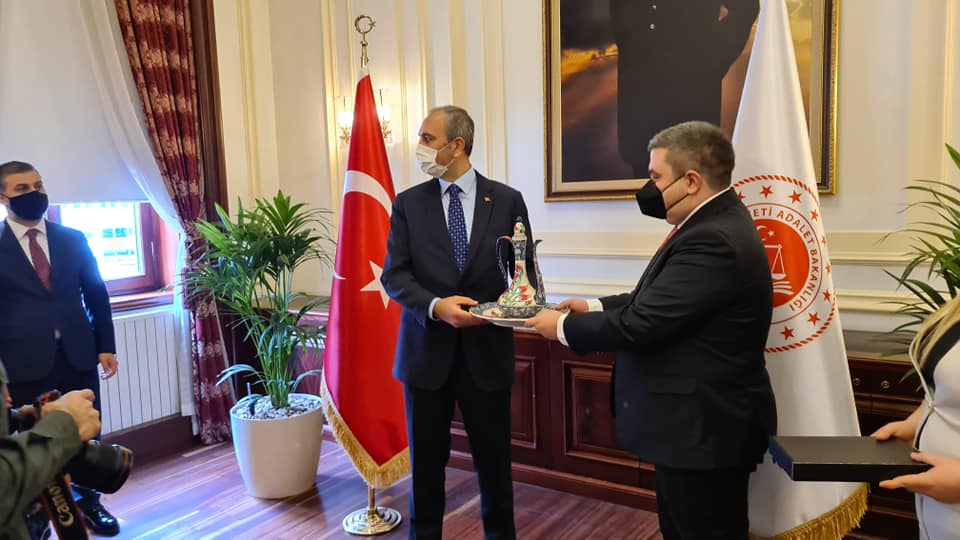Adalet Bakanı Maricik, Türk mevkidaşıyla görüştü