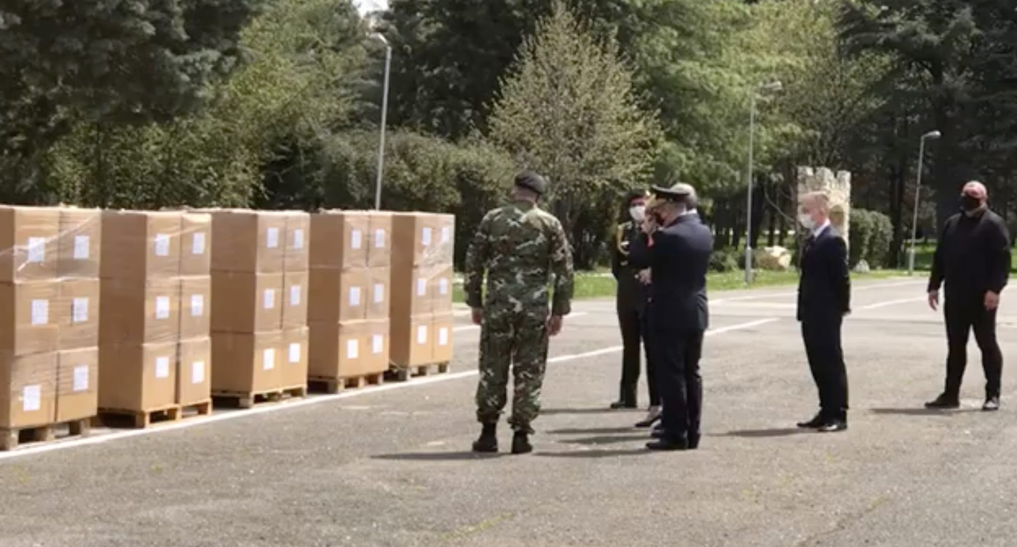 Türkiye’den K. Makedonya ordusuna üniforma desteği