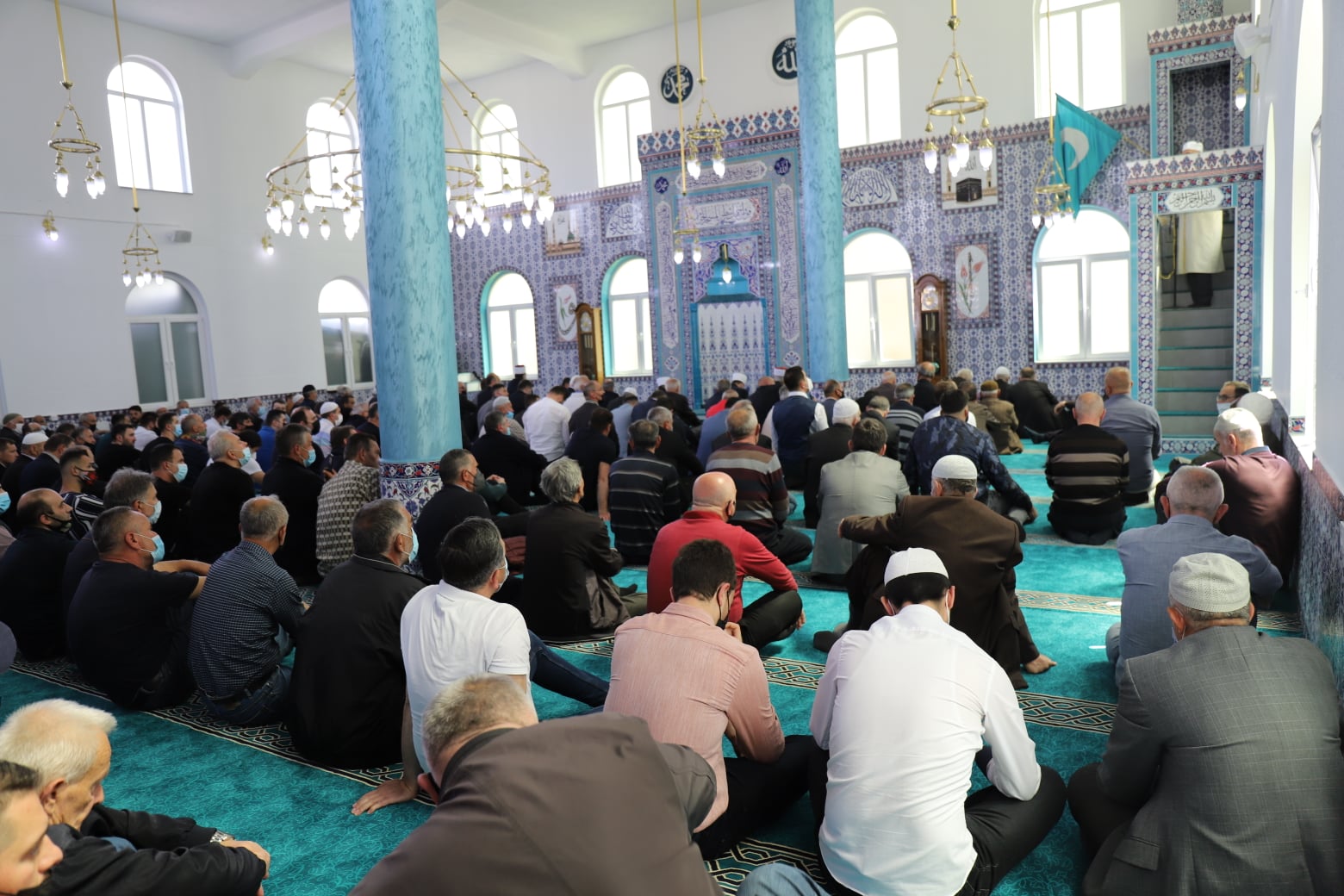 Aşağı Banisa Camii düzenlenen törenle yeniden ibadete açıldı