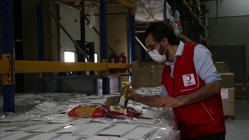 Türk Kızılay Kuzey Makedonya’da 1.500 aileye ramazan yardımı ulaştırdı