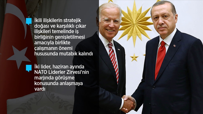 Erdoğan, Biden ile görüşmesinde, FETÖ’nün ABD’deki varlığı ve ABD’nin PKK/PYD’ye verdiği desteğin çözümünü vurguladı