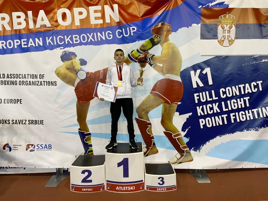 Genç kickboksör Türker Avrupa Şampiyonu oldu