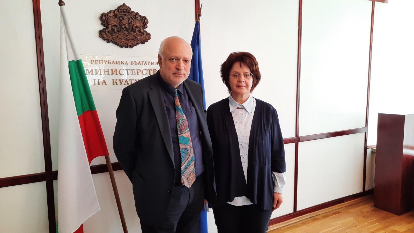 Kültür Bakanı Stefoska Sofya’da Bulgar mevkidaşı ile görüştü