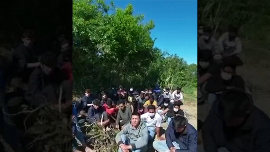 Yunanistan’ın yasa dışı yollarla Türkiye’ye göndermek istediği 35 düzensiz göçmen Meriç’te kurtarıldı