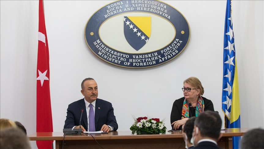 Çavuşoğlu: Bosna Hersek’in Kovid-19’la mücadelesine desteğimiz devam edecek