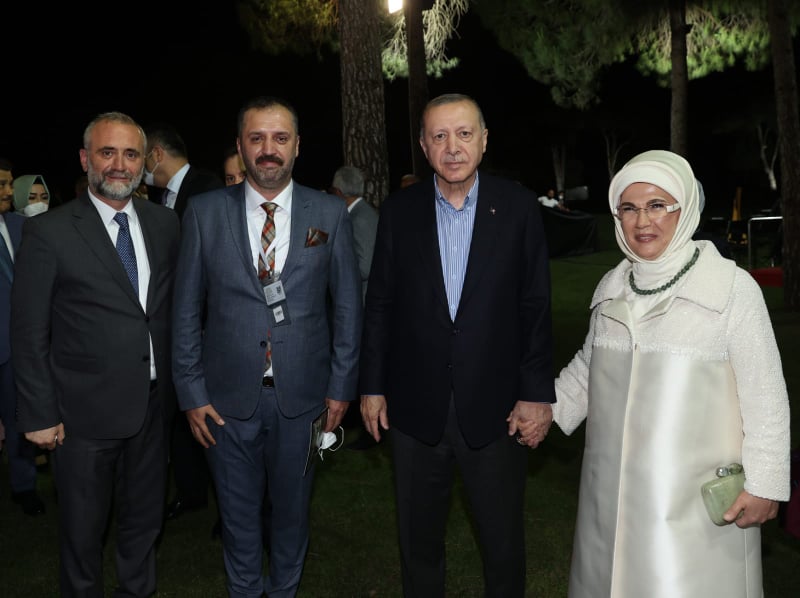 MATÜSİTEB Genel Başkanı Emin, Cumhurbaşkanı Erdoğan ile görüştü